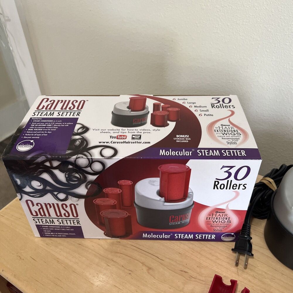 Caruso Molecular Steam Setter Hairsetter Hot Rollers - Picture 5 of 5